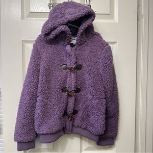 Coffeeshop Kids Girls Purple Jacket Size 10